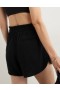  Szorty Aerie High Waisted Pool-To-Party w kolorze czarnym