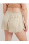  Szorty Aerie High Waisted Pool-To-Party w kolorze beżowym