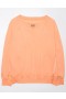 Bluzy Aerie Big Hug Oversized z wycięciem pod szyją w kolorze pomarańczowym