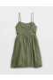  Sukienka mini Aerie Love Of Linen w kolorze oliwkowym