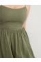  Sukienka mini Aerie Love Of Linen w kolorze oliwkowym