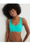  Biustonosze Aerie SMOOTHEZ Padded Sweetheartlette w kolorze turkusowym
