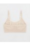  Biustonosze Aerie Superchill Cotton Seamless Padded Scooplette w kolorze białym