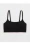  Biustonosze Aerie Superchill Seamless Scooplette w kolorze czarnym