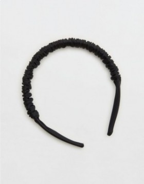  Aerie Scrunched Swim Hair Accessory Czarny