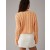  Sweter Aerie Cropped Cable-Knit w kolorze pomarańczowym