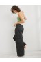  Pantaloni cargo Aerie cu talie înaltă Go-For-Itgy gri