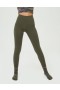  Leggings cu talie înaltă Aerie OFFLINE By Real Me Verde olive