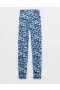  Leggings cu talie înaltă Aerie OFFLINE By Real Me Albastru