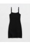  Rochie Aerie Tank Mini Neagra