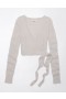  Cardigan de balet decupat Aerie, gri