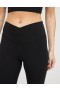  Aerie OFFLINE By Real Me Jambiere super flare cu talie înaltă încrucișată, negri