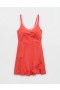  Rochie Aerie OFFLINE By Real Me Low Key Red