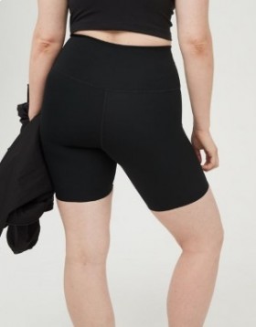  Pantaloni scurți pentru biciclete Aerie OFFLINE By Goals 7" negru