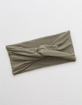  Accesoriu pentru păr Aerie Top Knot Verde olive