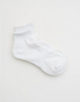  Aerie OFFLINE By Crew Socks White