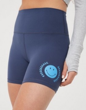  Pantaloni scurți pentru biciclete Aerie OFFLINE By The Hugger 5" albaștri