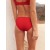  Pantaloni de bikini Aerie Crinkle cu acoperire completă, roșii