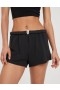  Aerie OFFLINE od OTT Fleece Shorts čierne