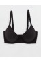  Aerie SMOOTHEZ Pull On Push Up Bras Black