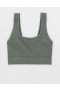  Aerie Superchill Cotton Seamless Scooplette Bras Royal Blue