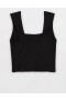  Aerie SMOOTHEZ Square Neck Cami Bras Black
