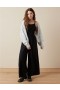  Aerie Whoa So Soft Cropped Button-Predný Cardigan Grey
