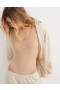 Aerie SMOOTHEZ Plunge Body Béžová