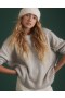  Aerie AE77 Premium Mohair-Blend Boyfriend sveter sivý