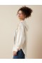  Aerie Oversized Big Hug Shacket mikiny biele