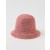  Aerie Slamené háčkované čiapky Coral