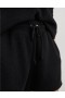  Aerie 하이웨이스트 럼버제인 와플 반바지 블랙