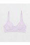  Aerie Show Off 빈티지 레이스 Wirelesslette 브라 라벤더