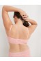  Aerie Show Off 빈티지 레이스 Wirelesslette 브라 핑크
