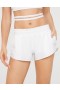  Aerie OFFLINE 로우라이즈 핫 스터프 반바지 화이트