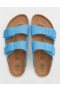  Aerie Arizona 비건 캔버스 샌들 라이트 블루