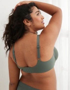  Aerie SMOOTHEZ 안감 없는 브라 로얄 블루