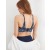  Aerie Sunnie 풀 커버리지 라이트 라이닝 블룸 레이스 트림 브라 네이비