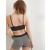 Aerie 코튼 코르셋 브라 블랙