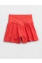  Aerie OFFLINE By Real Me Crossover Flowy Shorts Red