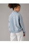 Sweatshirts od flisa Aerie Quarter-Zip svijetloplava