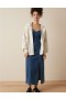  Aerie Oversized Big Hug Shacket sweatshirts bijele boje