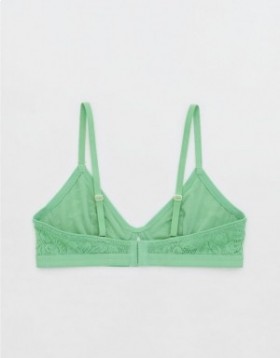  Aerie Show Off Lace Cut Outlette grudnjaci Zeleni