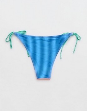  Aerie Cheekiest Tie Bikini Bottoms Višebojni