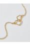  Aerie Double Heartcelet Smycken Guld