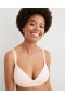  Aerie Sunnie Trådlös Push Up BH Rosa