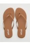  Aerie Woven Platform Flip Flops Brun