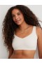  Aerie SMOOTHEZ Vadderad Sweetheartlette BH Vit