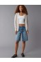  Aerie Pointelle-Knit Cardigan Grå