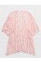  Aerie Chiffong Cape Klänning Rosa